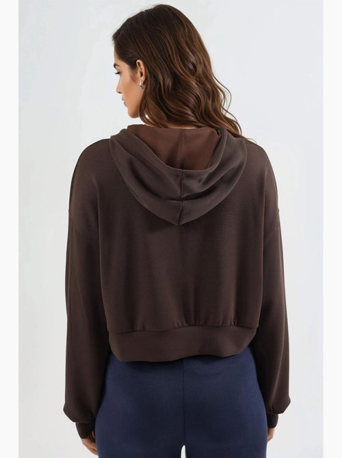 Veste à capuche zippée et coupe décontractée busem - Kiabi Veste à capuche zippée et coupe décontractée busem - Kiabi