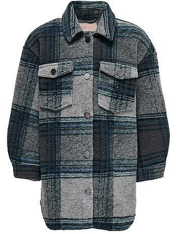 Veste à carreaux Fille Kids ONLY