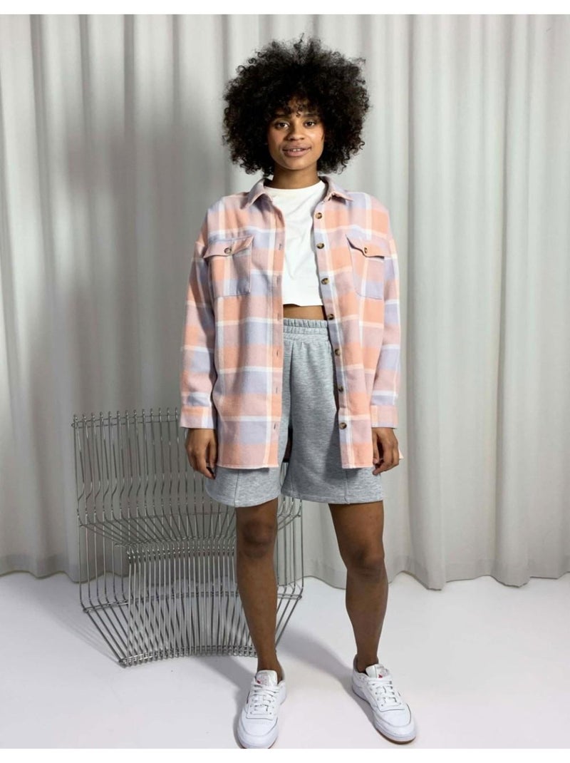 Veste à carreaux Noisy May Rose - Kiabi