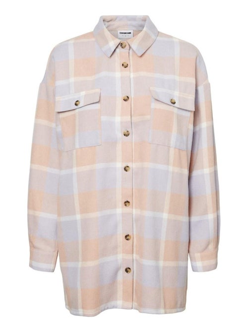 Veste à carreaux Noisy May - Kiabi