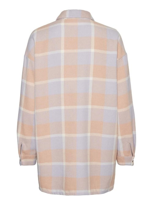 Veste à carreaux Noisy May - Kiabi