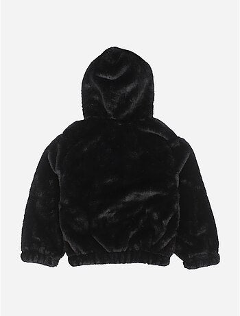 Veste à fausse fourrure