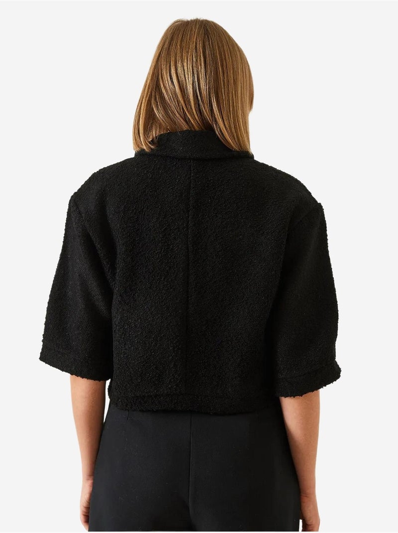 Veste à manches courtes mbms lucci Noir - Kiabi