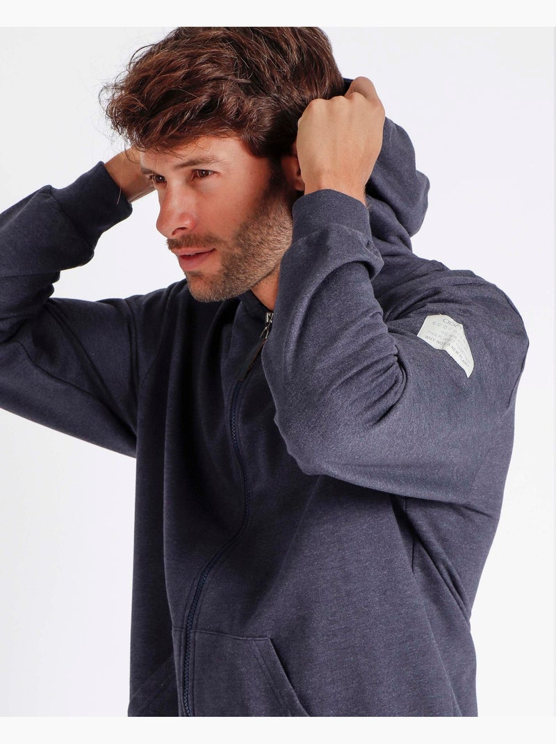 Veste à manches longues Planet pour homme NEW PLAN Bleu - Kiabi