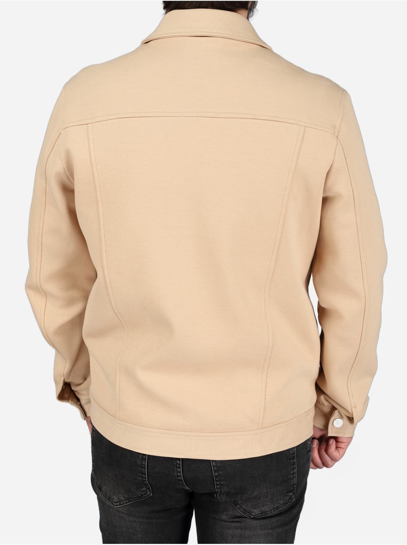 Veste à poches - Frilivin Camel - Kiabi