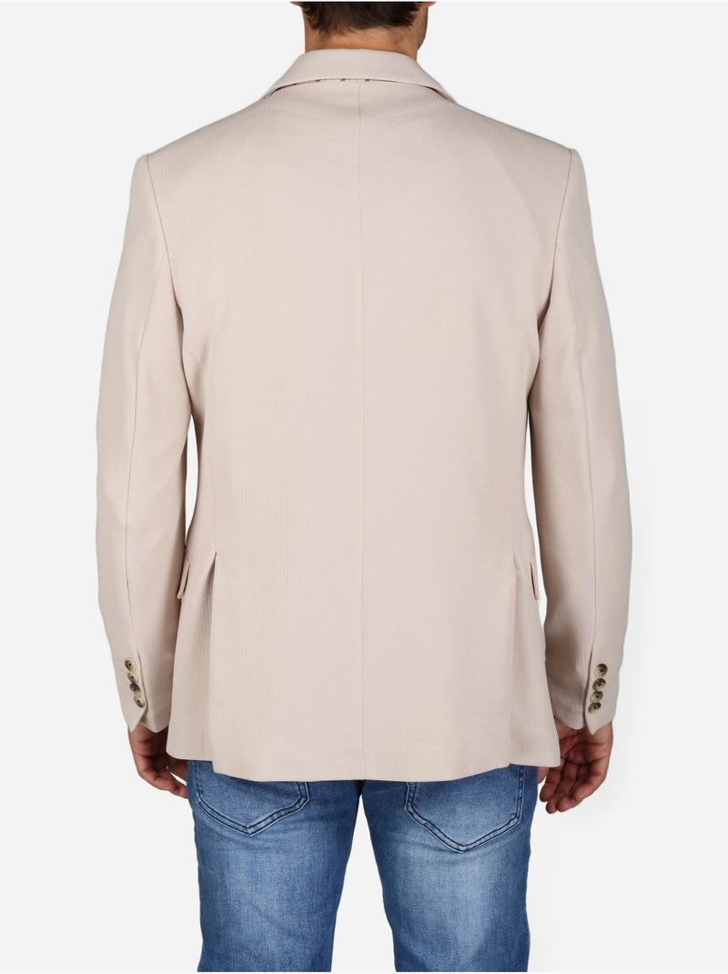 Veste à revers - silverstone Crème - Kiabi