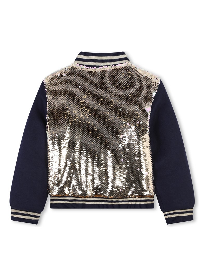Veste à sequins Jaune - Kiabi
