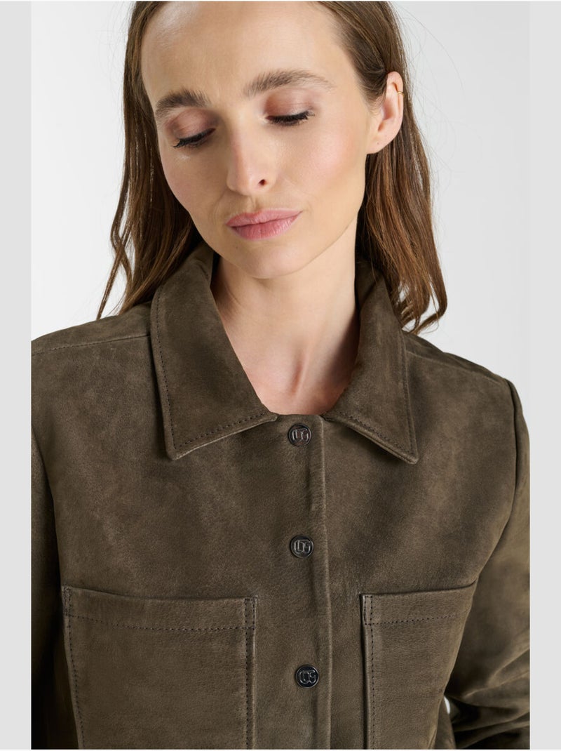 Veste AELA 'Le Temps Des Cerises' Kaki - Kiabi