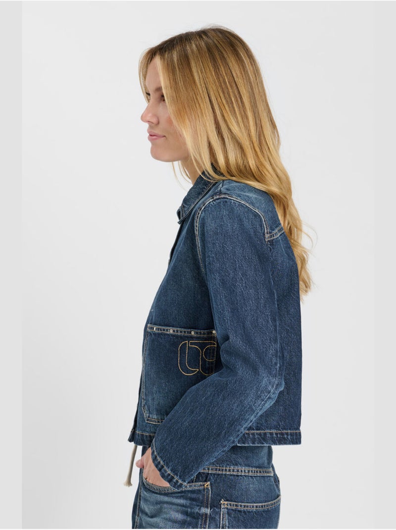 Veste AKSEL 'Le Temps Des Cerises' Bleu - Kiabi