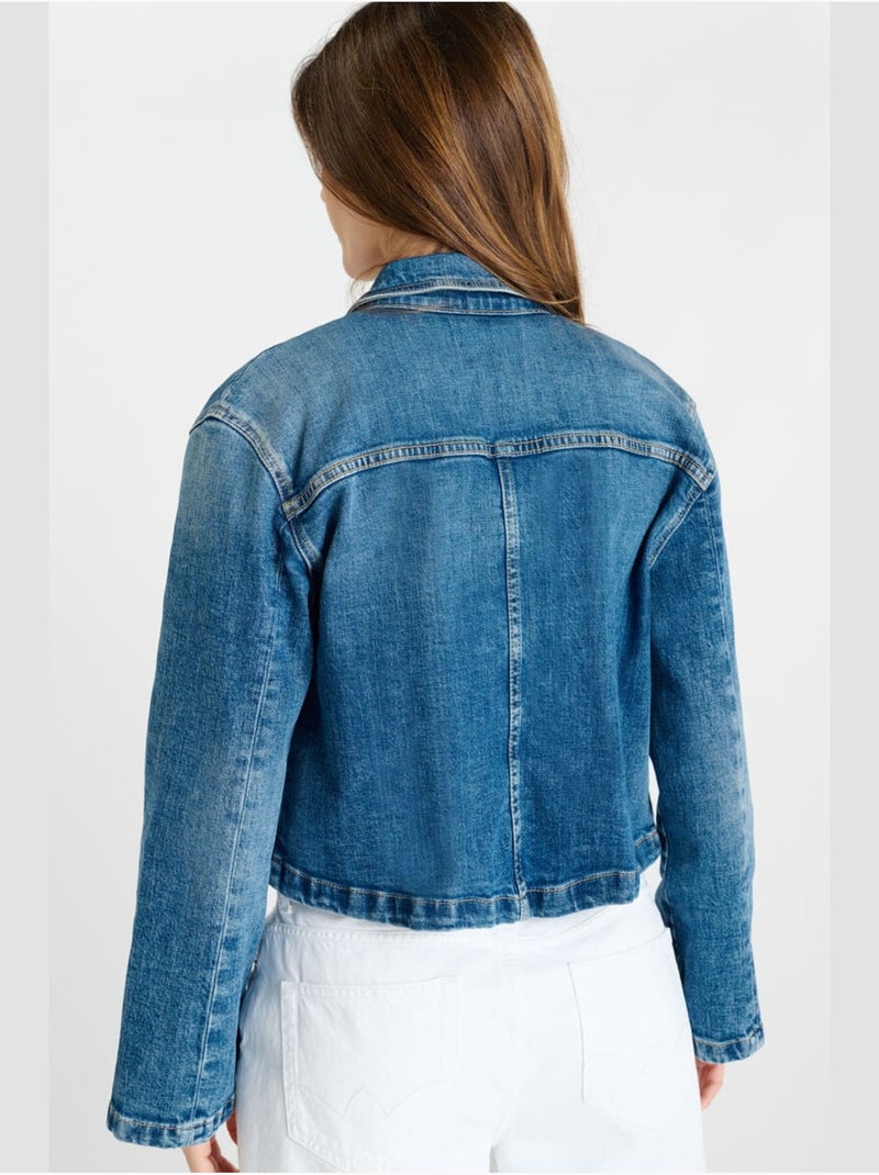 Veste AKSEL 'Le Temps Des Cerises' Bleu - Kiabi