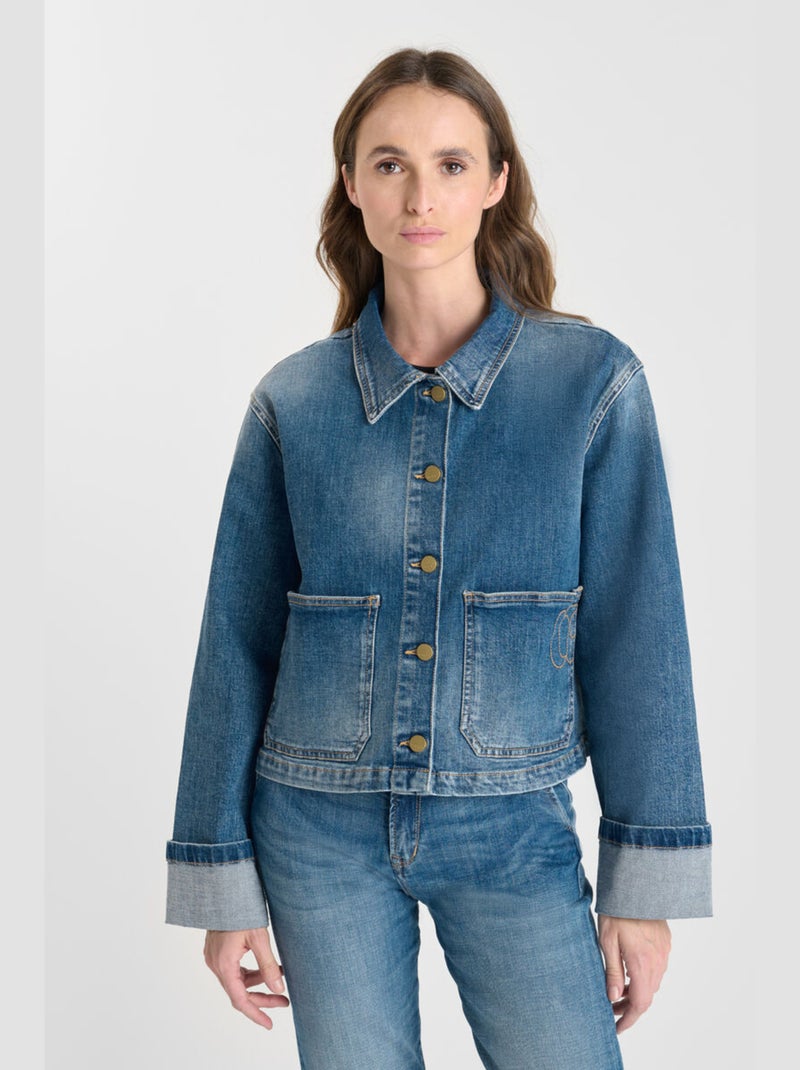 Veste ALESKA 'Le Temps Des Cerises' Bleu - Kiabi