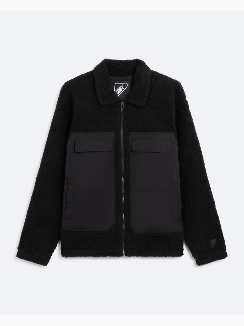 Veste Alpin   Regular - New Man Noir - Kiabi