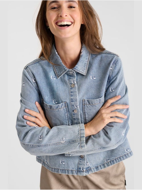 Veste apolo 'le temps des cerises' - Kiabi Veste apolo 'le temps des cerises' - Kiabi