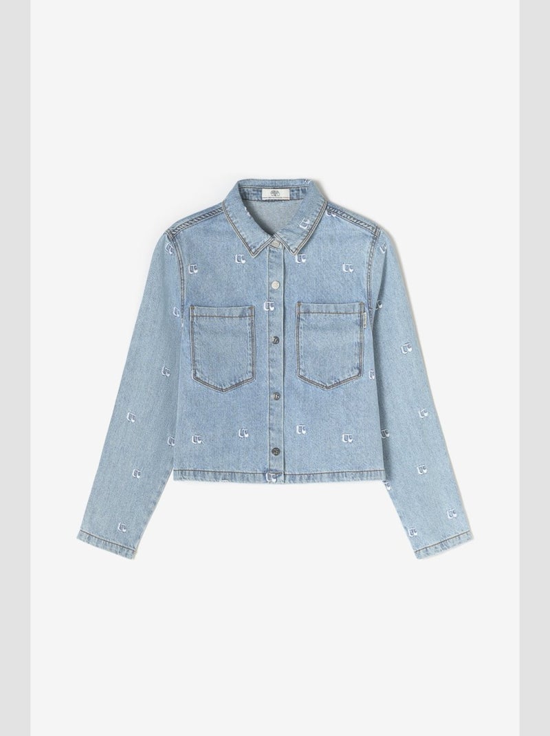 Veste APOLOGI 'Le Temps Des Cerises' Bleu - Kiabi