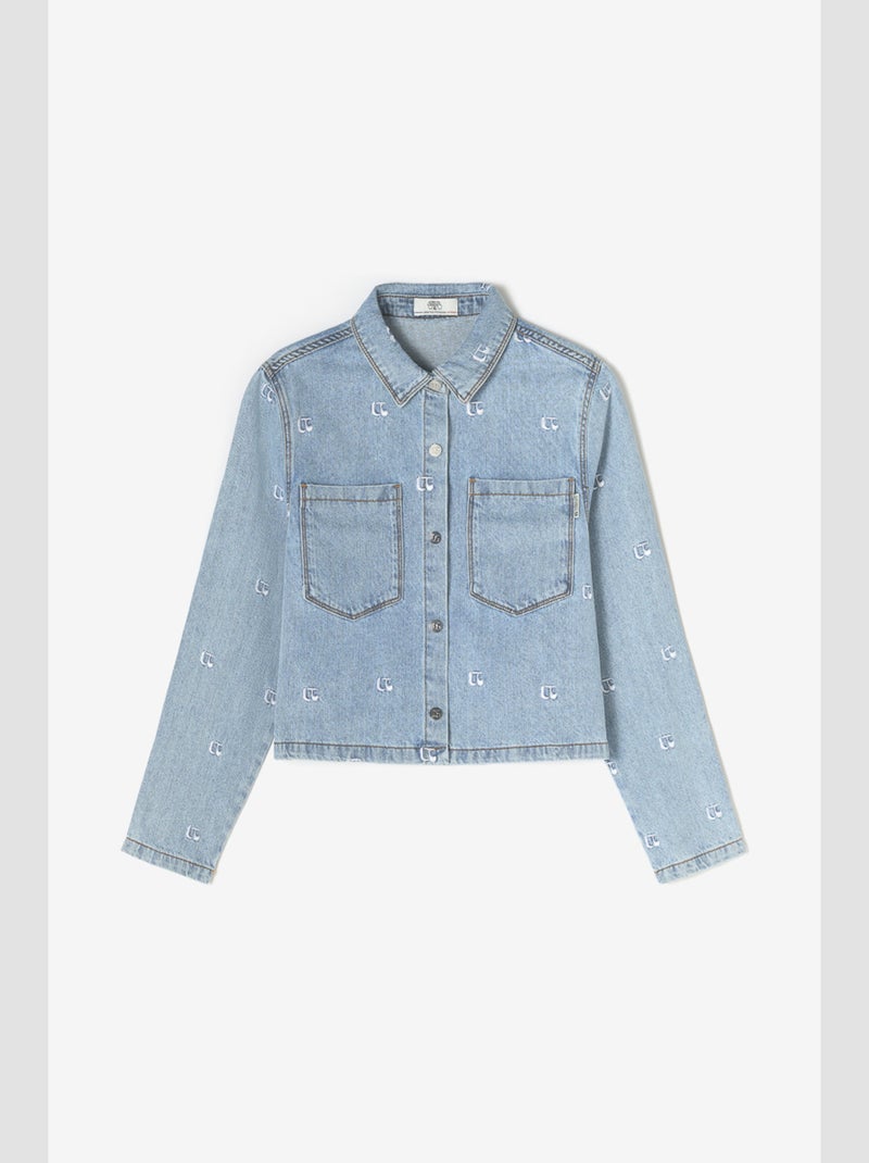 Veste APOLOGI 'Le Temps Des Cerises' Bleu - Kiabi
