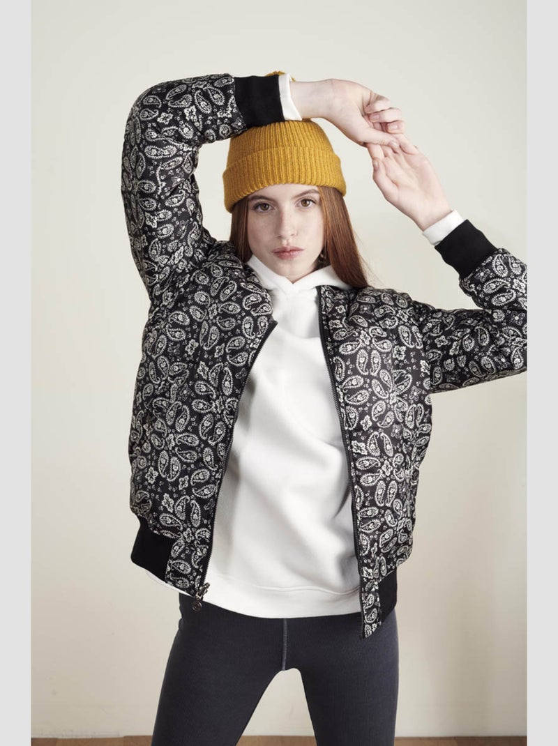 Veste ARGUSGI 'Le Temps Des Cerises' Noir - Kiabi