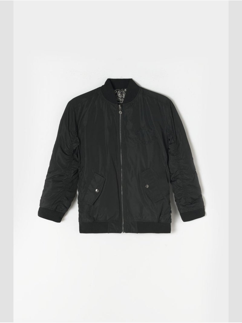 Veste argusgi 'le temps des cerises' Noir - Kiabi