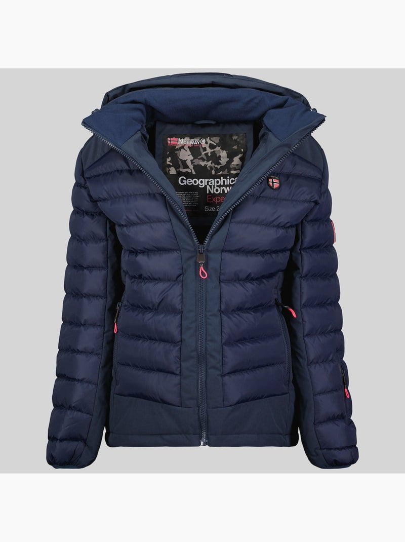 Veste aurelien – geographical norway Bleu marine - Kiabi