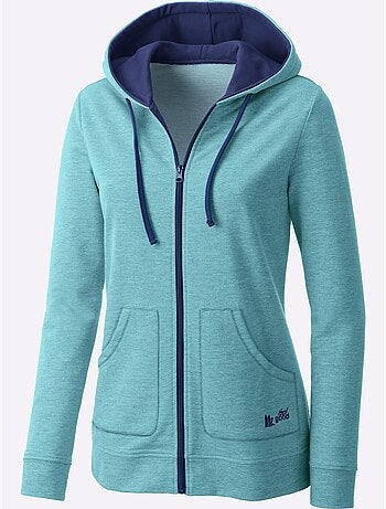 Veste avec capuche à liens nouer et poches kangourou - Taille standard - Witt
