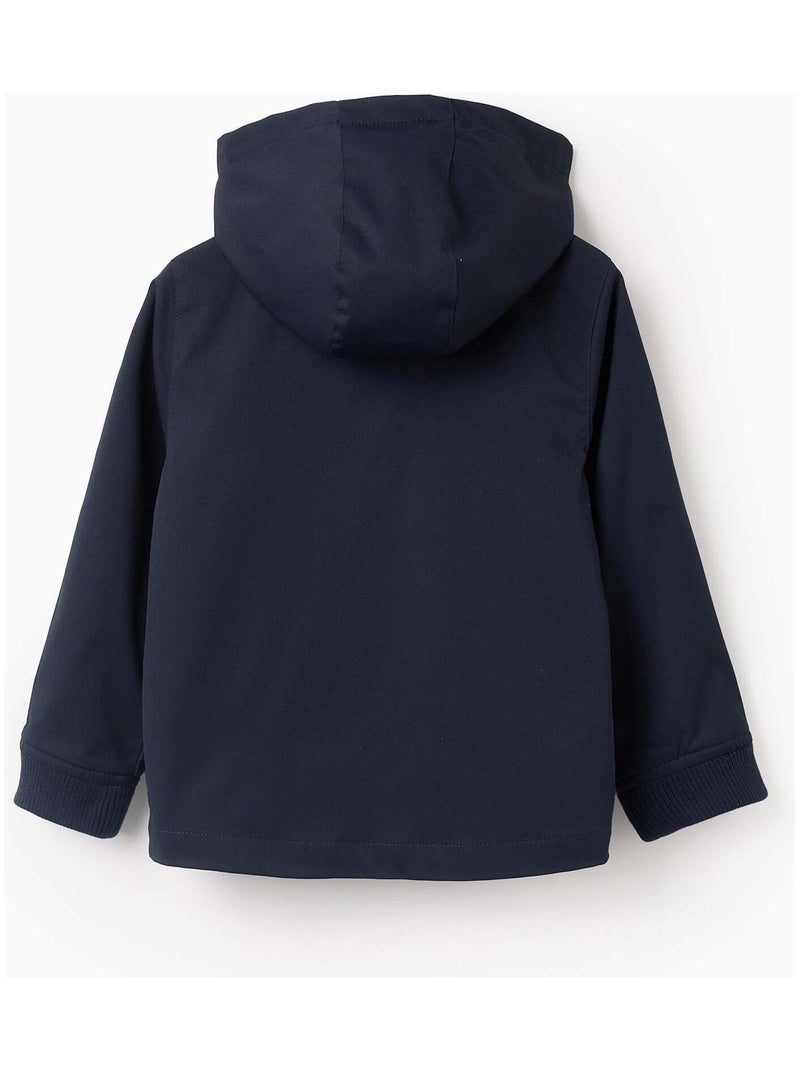 Veste avec Capuche Amovible Bleu foncé - Kiabi