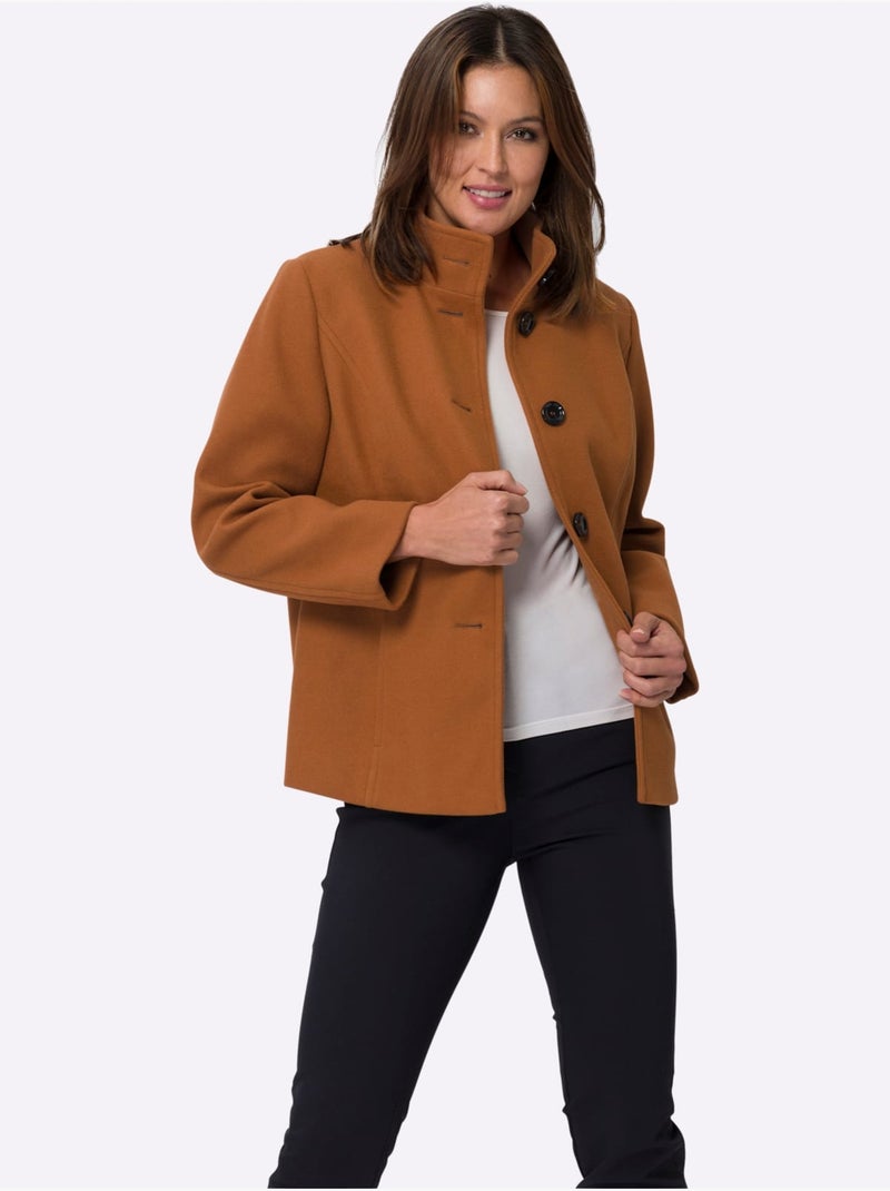 Veste Avec Doublure - Taille Standard - Moda Vilona Ambre - Kiabi