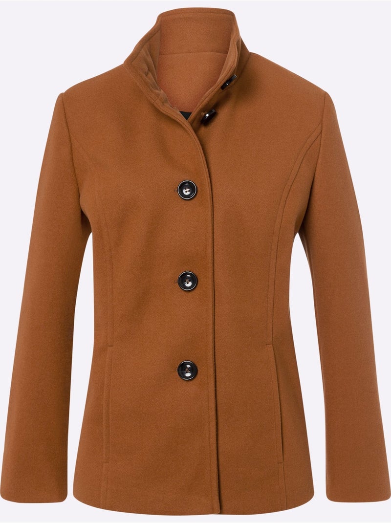 Veste Avec Doublure - Taille Standard - Moda Vilona Ambre - Kiabi
