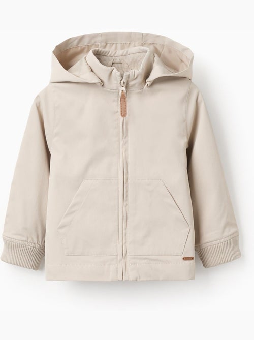 Veste avec doublure et capuche amovible - Kiabi