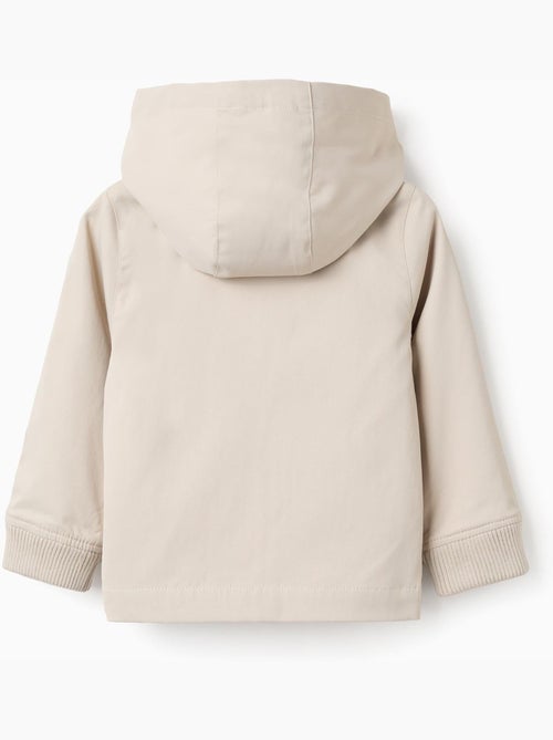 Veste avec doublure et capuche amovible - Kiabi