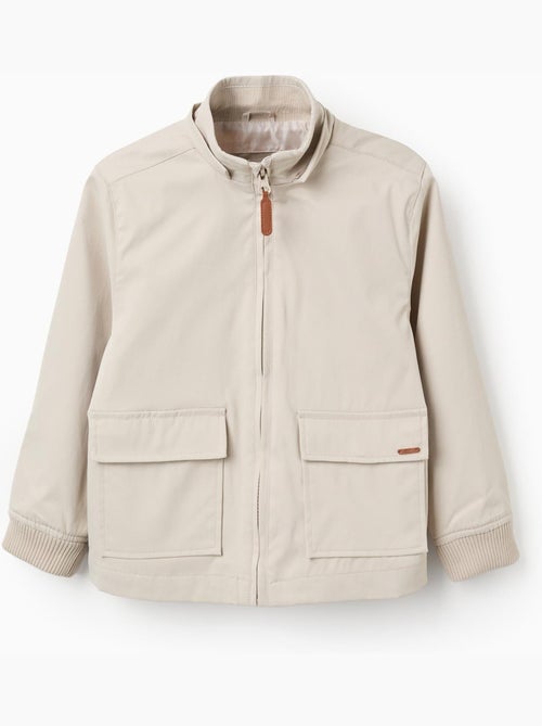 Veste avec doublure et capuche amovible - Kiabi