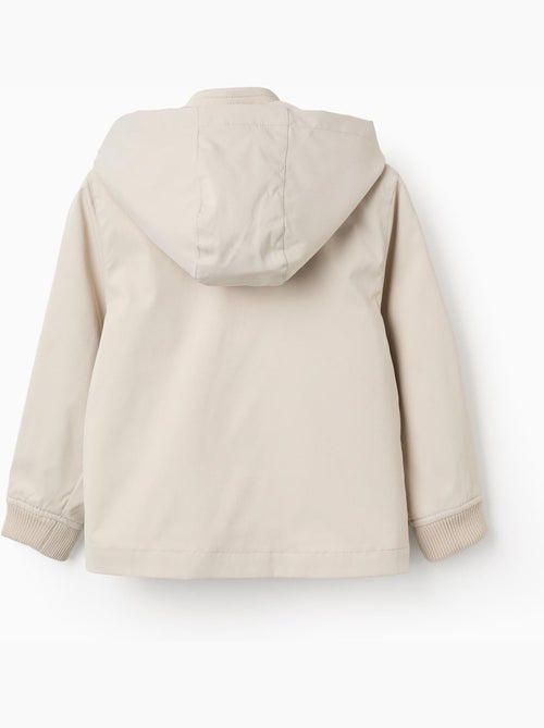 Veste avec doublure et capuche amovible - Kiabi