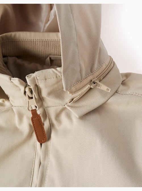 Veste avec doublure et capuche amovible - Kiabi