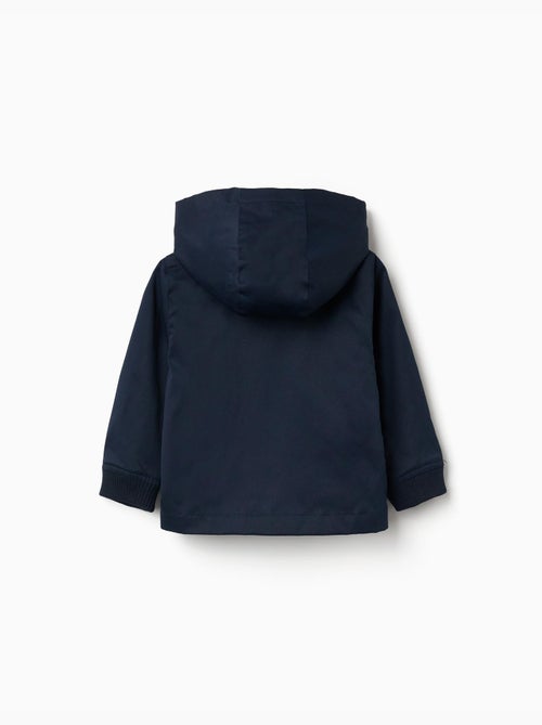 Veste avec doublure et capuche amovible - Kiabi