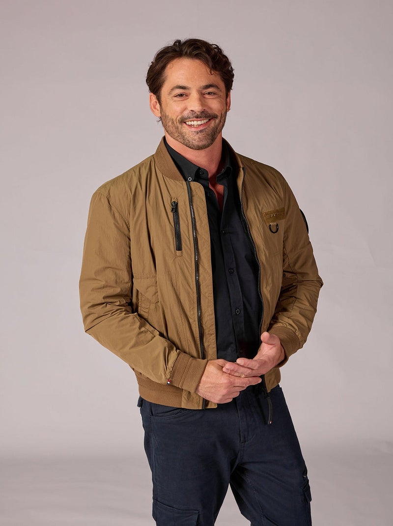 Veste  Aviator Fulcrome Redskins Vert - Kiabi