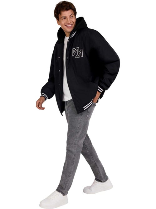 Veste baseball motif/style rayures contrastées - minoti - Kiabi Veste baseball motif/style rayures contrastées - minoti - Kiabi