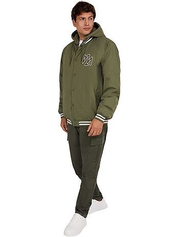 Veste baseball motif/style rayures contrastées - minoti