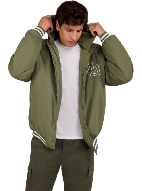 Veste baseball motif/style rayures contrastées - minoti - Kiabi Veste baseball motif/style rayures contrastées - minoti - Kiabi