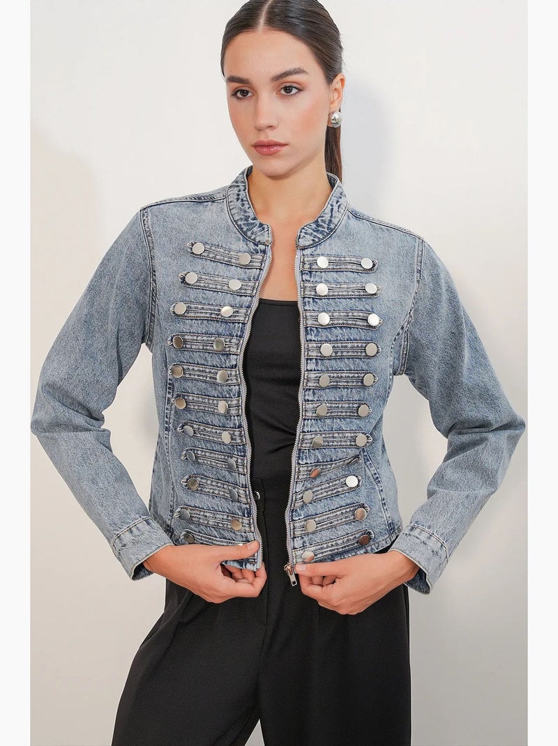 Veste bdart Bleu saphir - Kiabi