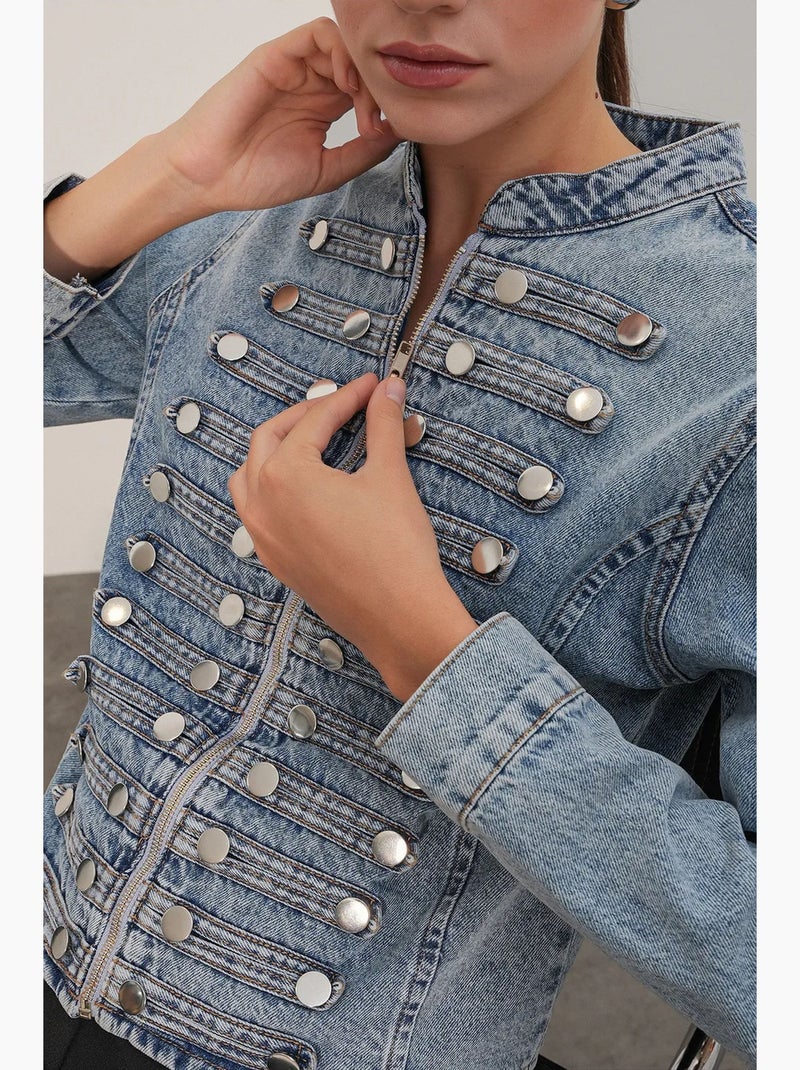 Veste bdart Bleu saphir - Kiabi