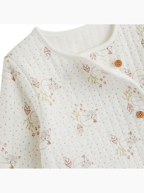 Veste bébé en molleton doucette - Kiabi