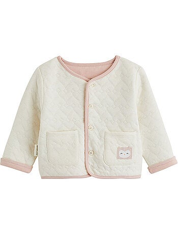 Veste bébé en molleton miette