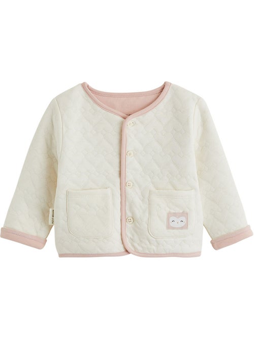 Veste bébé en molleton miette - Kiabi Veste bébé en molleton miette - Kiabi