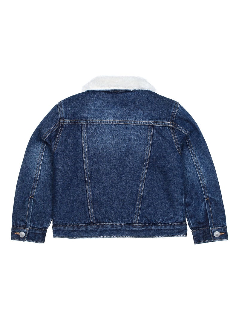 Veste bébé Levi's Kids col retourné Bleu - Kiabi
