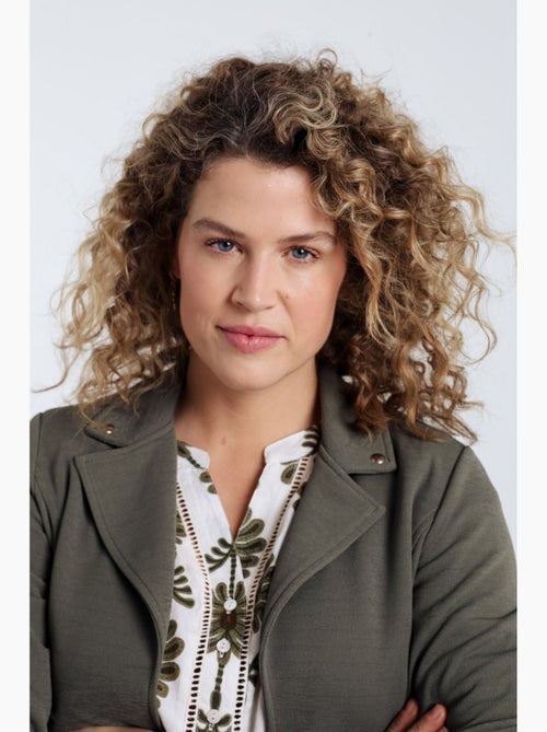 Veste biker unie PAPRIKA - Kiabi