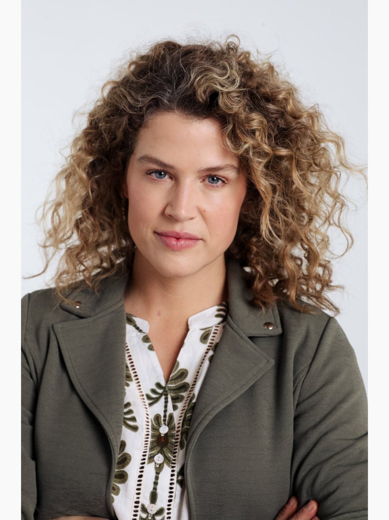 Veste biker unie PAPRIKA Beige - Kiabi