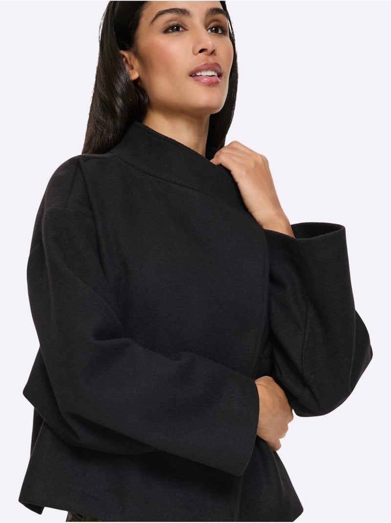 Veste blazer - taille standard - helline Noir - Kiabi