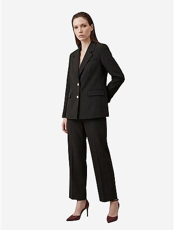 Veste blazer à col châle et boutons my fashion