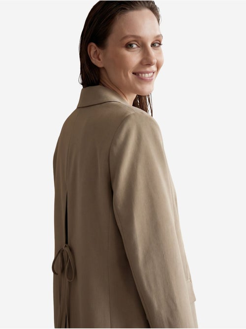 Veste blazer à col châle et boutons my fashion - Kiabi Veste blazer à col châle et boutons my fashion - Kiabi