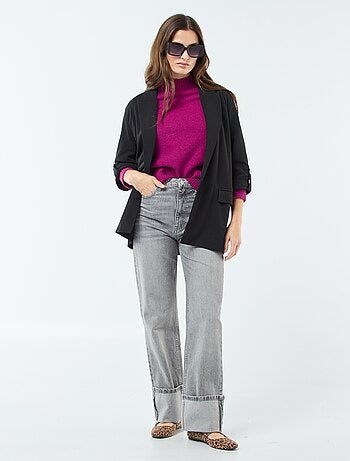 Veste blazer avec manches retroussées 'JDY'