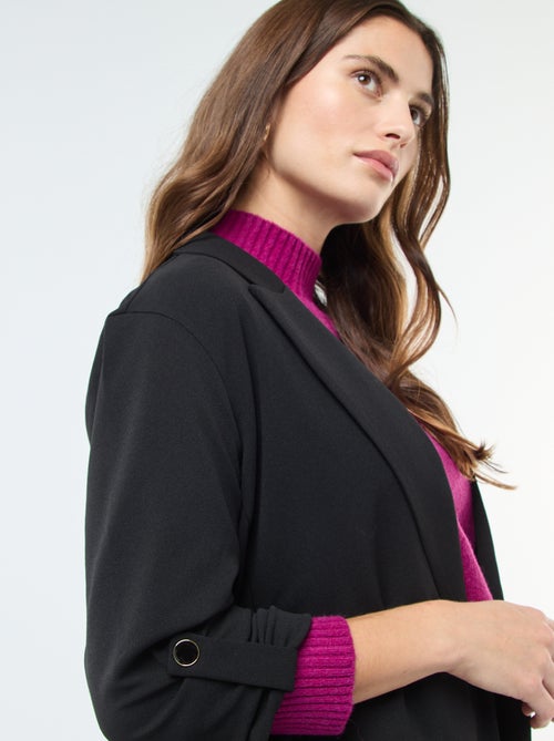 Veste blazer avec manches retroussées 'JDY' - Kiabi