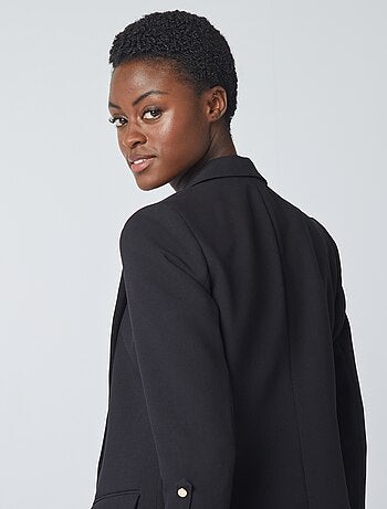 Short Blazer And Tailored Trousers Co-ord